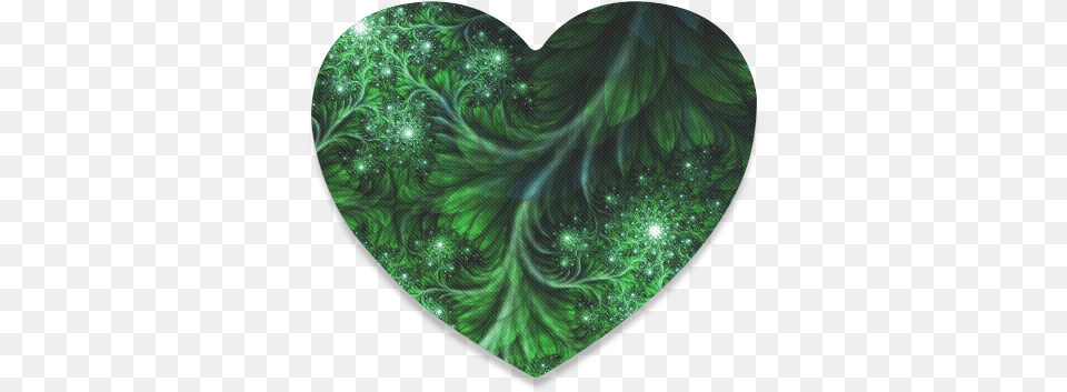 Beautiful Plant Leaf Texture Heart Coaster Heart, Accessories, Gemstone, Jewelry, Ornament Free Png Download