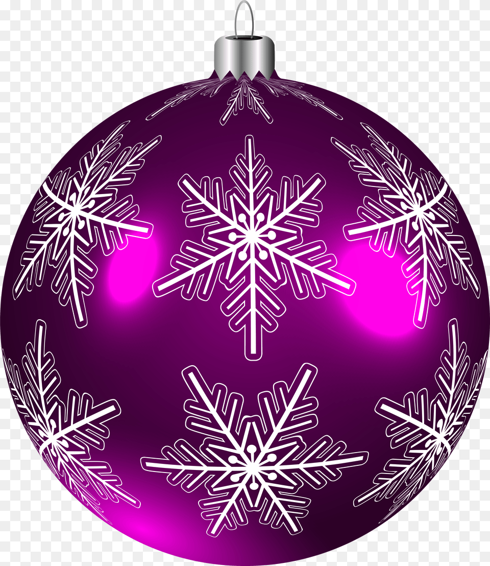 Beautiful Purple Christmas Ball Clip Purple Christmas Ornaments Clipart, Accessories, Ornament, Lighting Free Png