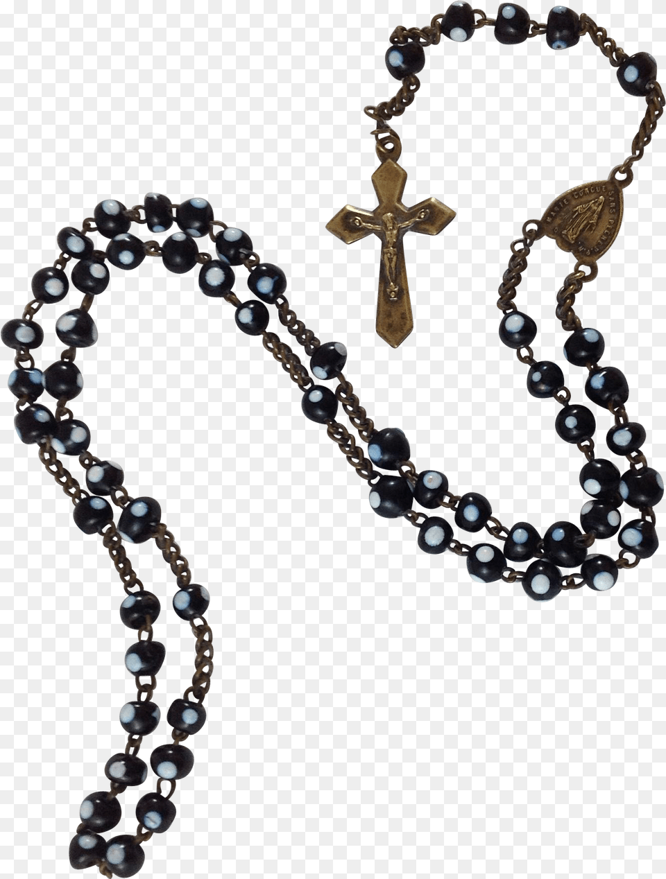 Beautiful Rare Venetian Black Banner Freeuse Download Prayer Beads, Accessories, Ornament, Symbol, Jewelry Png