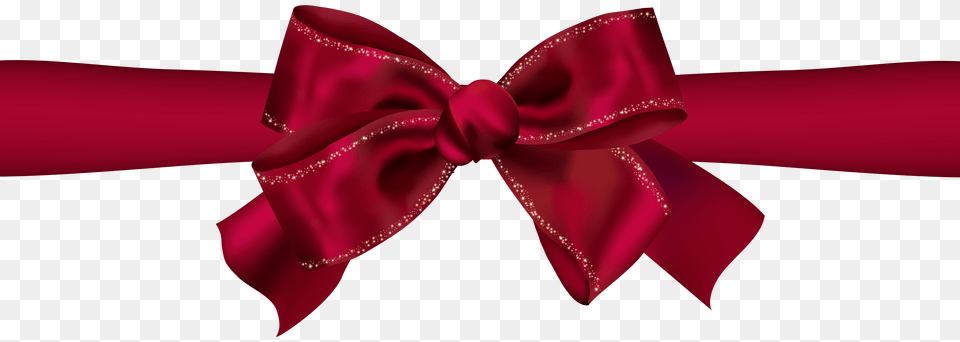 Beautiful Red Bow Clip Art, Maroon, Velvet Png Image