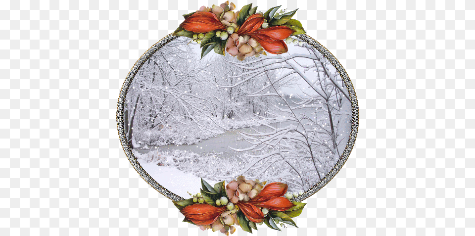 Beautiful Snow Falling Winter Glitter Animated Christmas, Platter, Photography, Meal, Food Free Transparent Png