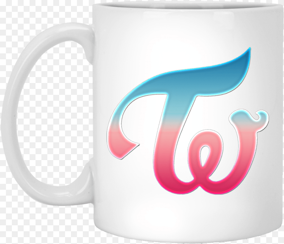 Beautiful Twice Logo White Mug Twice Logo, Cup, Beverage, Coffee, Coffee Cup Free Transparent Png