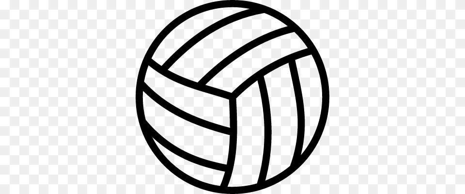 Beautiful Volleyball Clip Art Volleyball Clip Art Designs Clipart, Gray Png Image