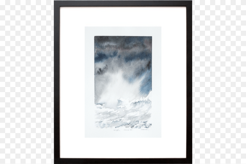 Beautiful Watercolor Print Of Montauk Point Ny During Picture Frame, Nature, Outdoors, Painting, Art Free Png Download