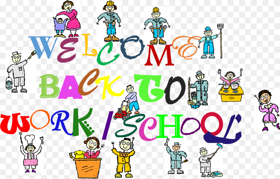 Beautiful Welcome Back Clip Cama Mesa E Banho, Book, Comics, Publication, Baby Free Transparent Png