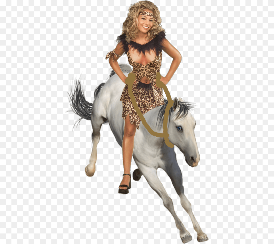 Beautiful Wild Horse, Adult, Female, Person, Woman Png Image