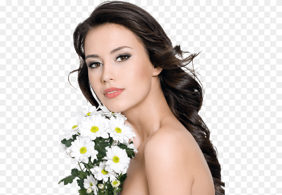 Beautiful Woman Beautiful Girls In, Adult, Plant, Person, Flower Bouquet Free Png