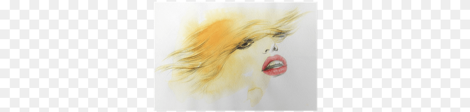 Beautiful Woman Face Poster Ismagilova39s Beautiful Woman Face Watercolor, Adult, Art, Drawing, Female Png