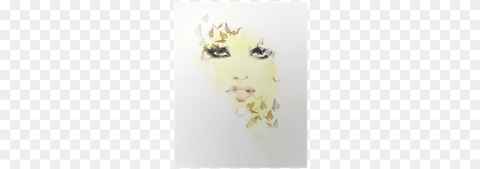 Beautiful Woman Face Still Life, Painting, Art, Wedding, Person Free Png Download