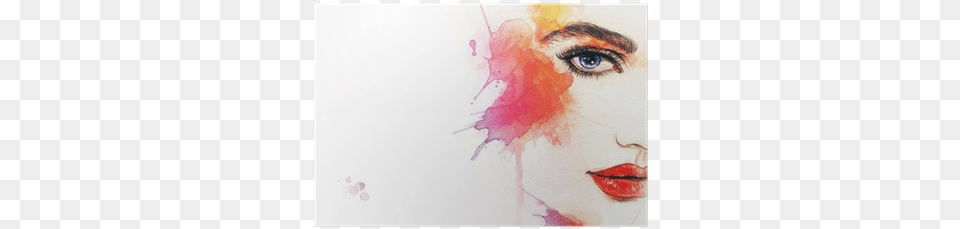 Beautiful Woman Face Woman Face Watercolor, Portrait, Head, Photography, Person Png Image