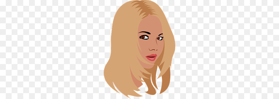 Beauty Head, Blonde, Face, Portrait Png Image