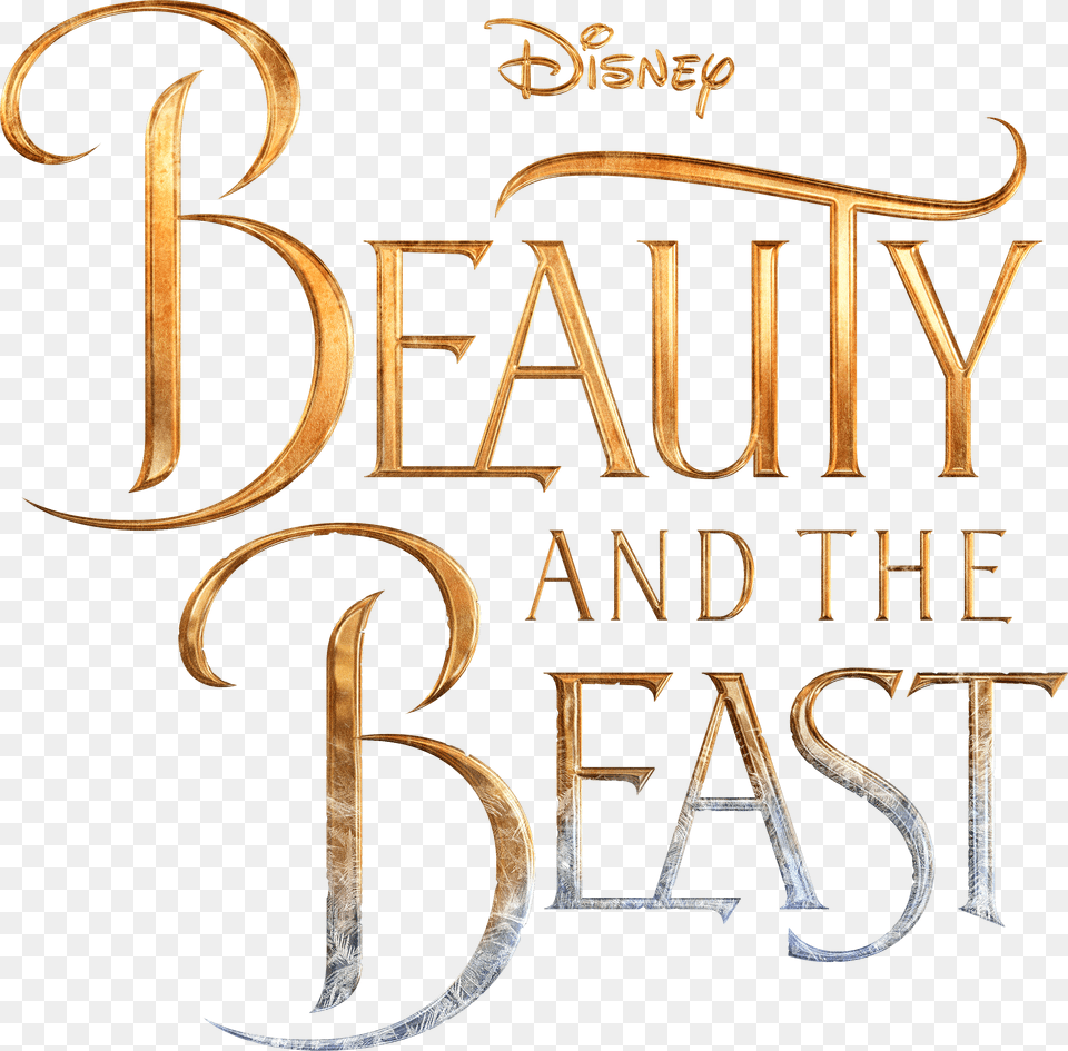 Beauty And The Beast 2017 Logo Beauty And The Beast Logo Transparent Background Png Image
