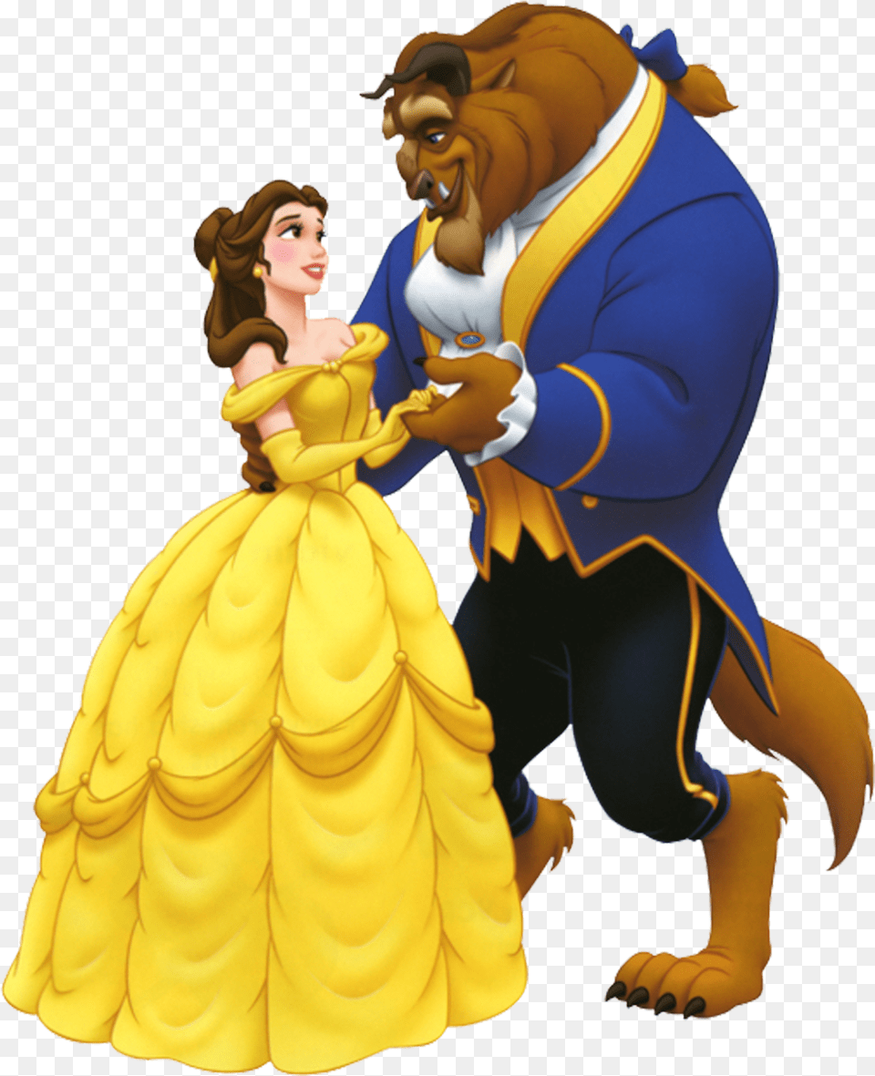 Beauty And The Beast Animation Bella Y La Bestia Disney, Toy, Doll, Person, Head Free Png Download