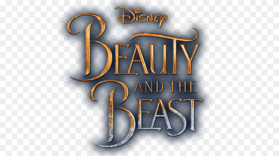 Beauty And The Beast Beauty And The Beast 2017 Logo, Book, Publication, Text, Novel Png Image