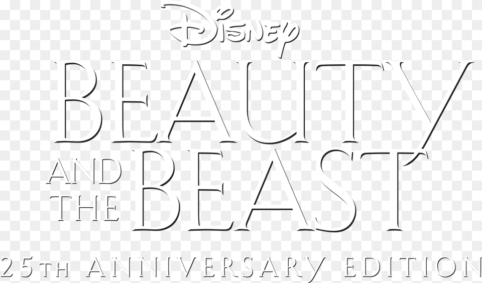 Beauty And The Beast Calligraphy, Text, Alphabet, Ampersand, Symbol Free Transparent Png
