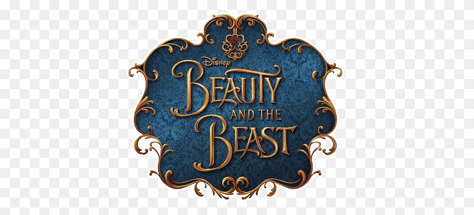 Beauty And The Beast Decorated Logo, Text, Mailbox Free Png