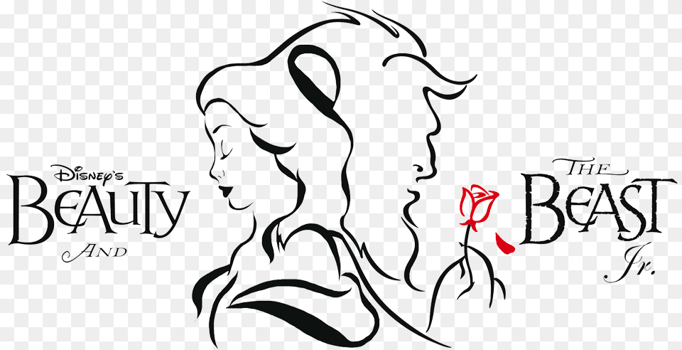 Beauty And The Beast Font Beauty And The Beast Drawings, Text, Face, Head, Person Png