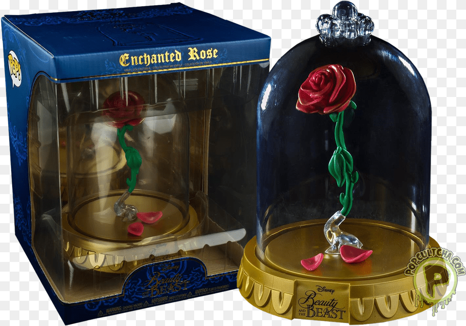 Beauty And The Beast Funko Pop Enchanted Rose, Flower, Plant Free Png