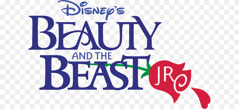 Beauty And The Beast Jr, Logo, Text Free Transparent Png