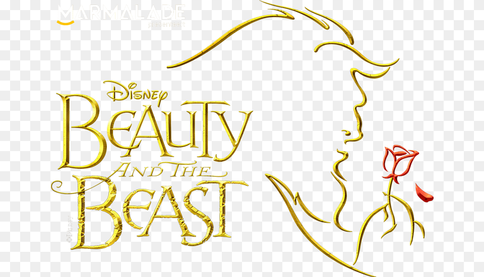 Beauty And The Beast Logo Logo Beauty And The Beast, Book, Publication, Text Png