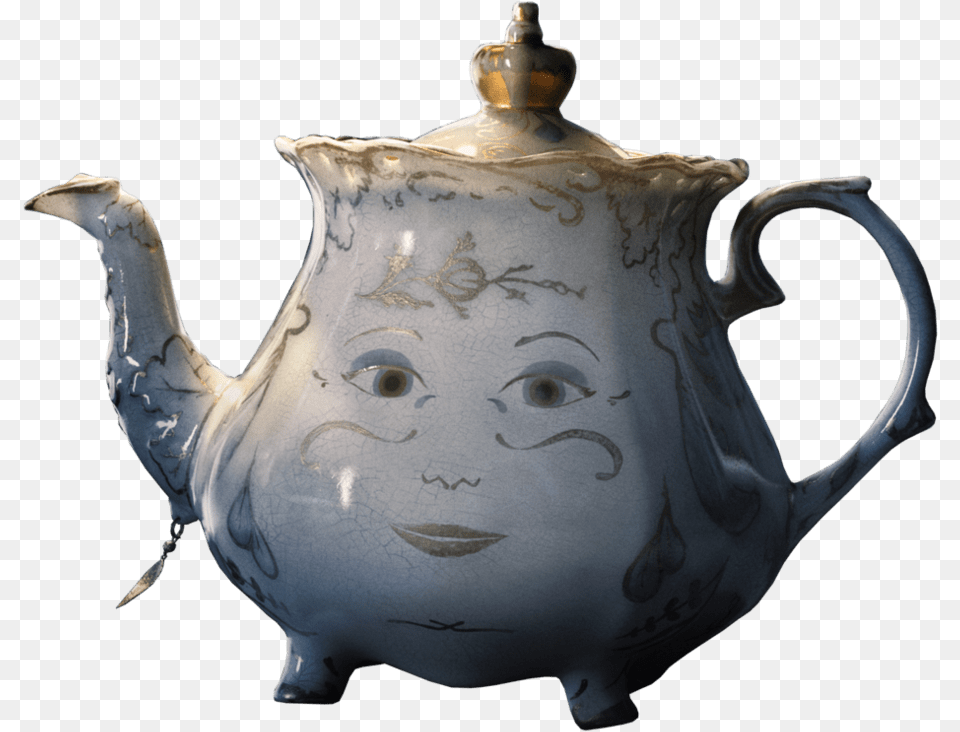 Beauty And The Beast Mrs Potts 2017, Cookware, Pot, Pottery, Teapot Free Png