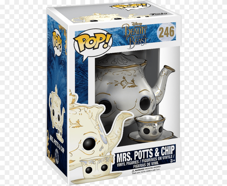 Beauty And The Beast Mrs Potts Pop Funko, Cookware, Pot, Pottery, Cup Png