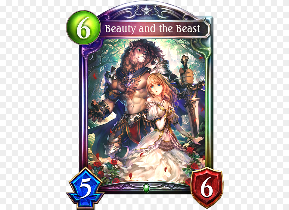 Beauty And The Beast Shadowverse Beauty And The Beast, Book, Comics, Publication, Adult Free Transparent Png