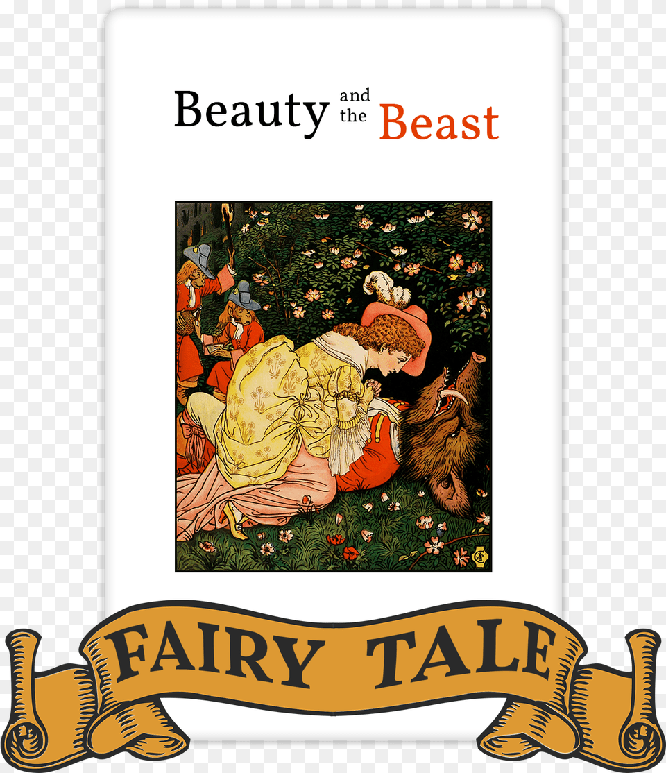 Beauty And The Beast Short Story Tale, Book, Publication, Baby, Person Free Png
