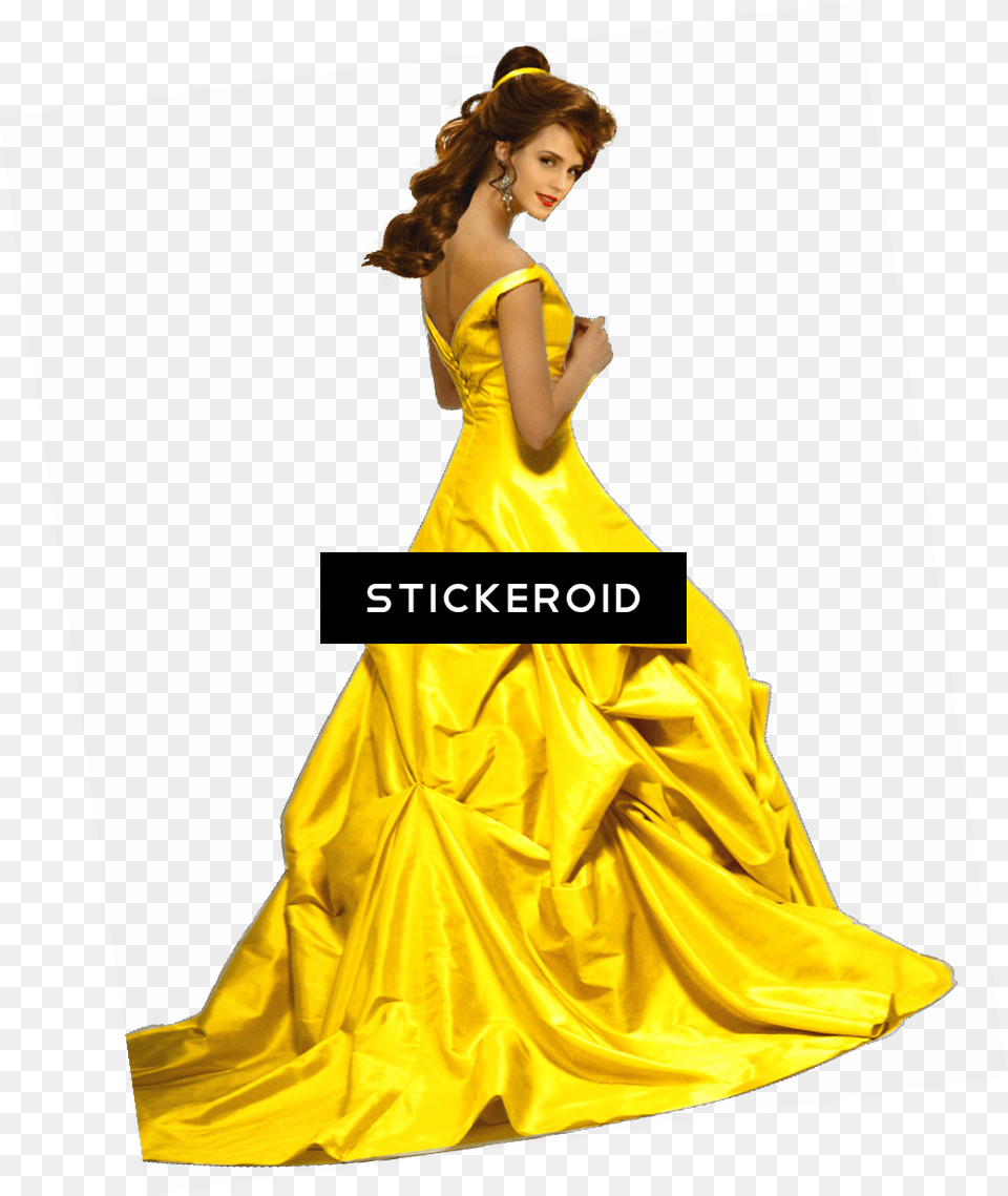 Beauty And The Beast Transparent Picture, Clothing, Dress, Evening Dress, Fashion Png