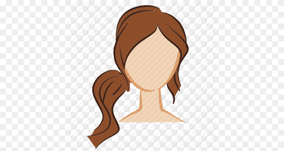 Beauty Brown Face Girl Hair Head Woman Icon, Adult, Female, Person, Body Part Free Png Download