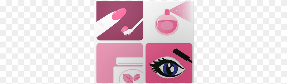 Beauty Cosmetic And Makeup Icons Isolated On White Cosmetics, Cutlery, Spoon Png