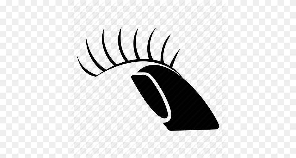 Beauty Cosmetic Eyelashes Fake Finger Long Lashes Makeup Icon, Cutlery, Fork, Electronics, Hardware Png