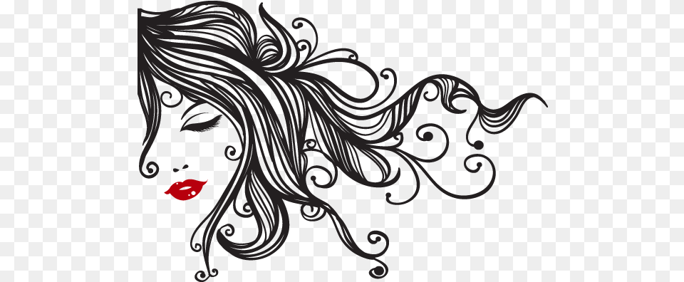 Beauty Hair Clipart, Art, Floral Design, Graphics, Pattern Free Transparent Png