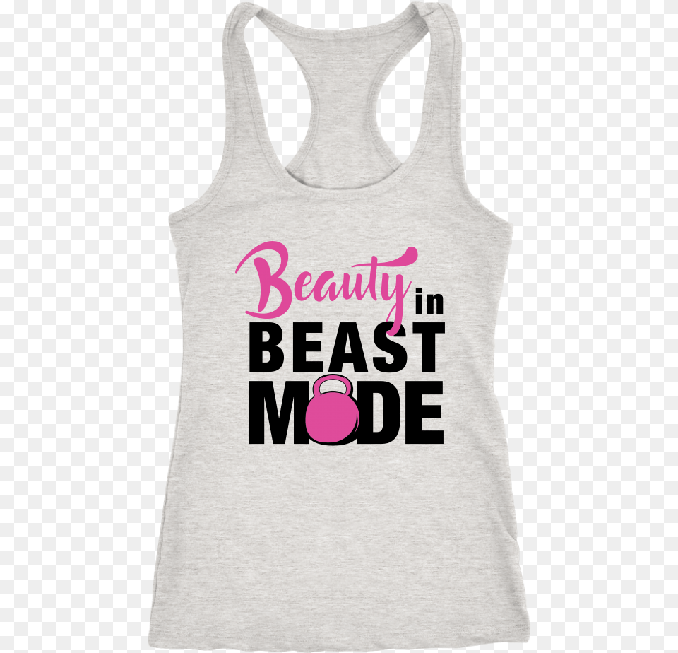 Beauty In Beast Mode, Clothing, Tank Top, Person Png