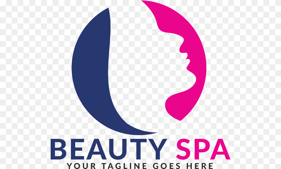 Beauty Spa Vector Logo Design Graphic Design, Astronomy, Moon, Nature, Night Free Transparent Png