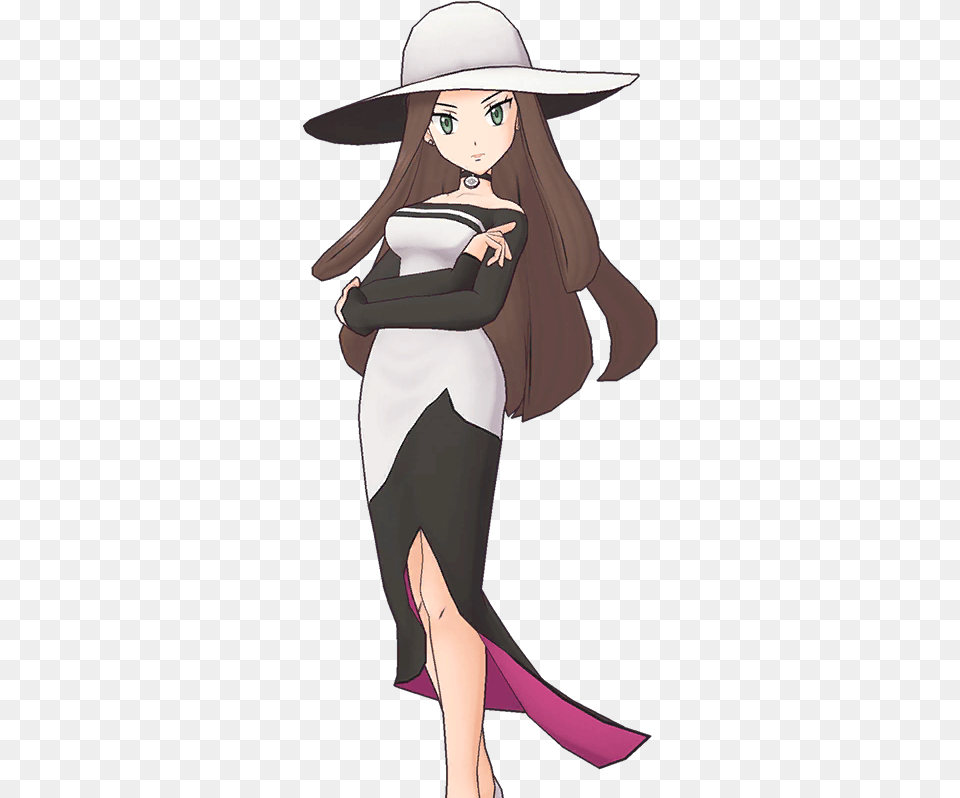 Beauty Trainer Pokemon Masters, Adult, Publication, Person, Female Free Transparent Png