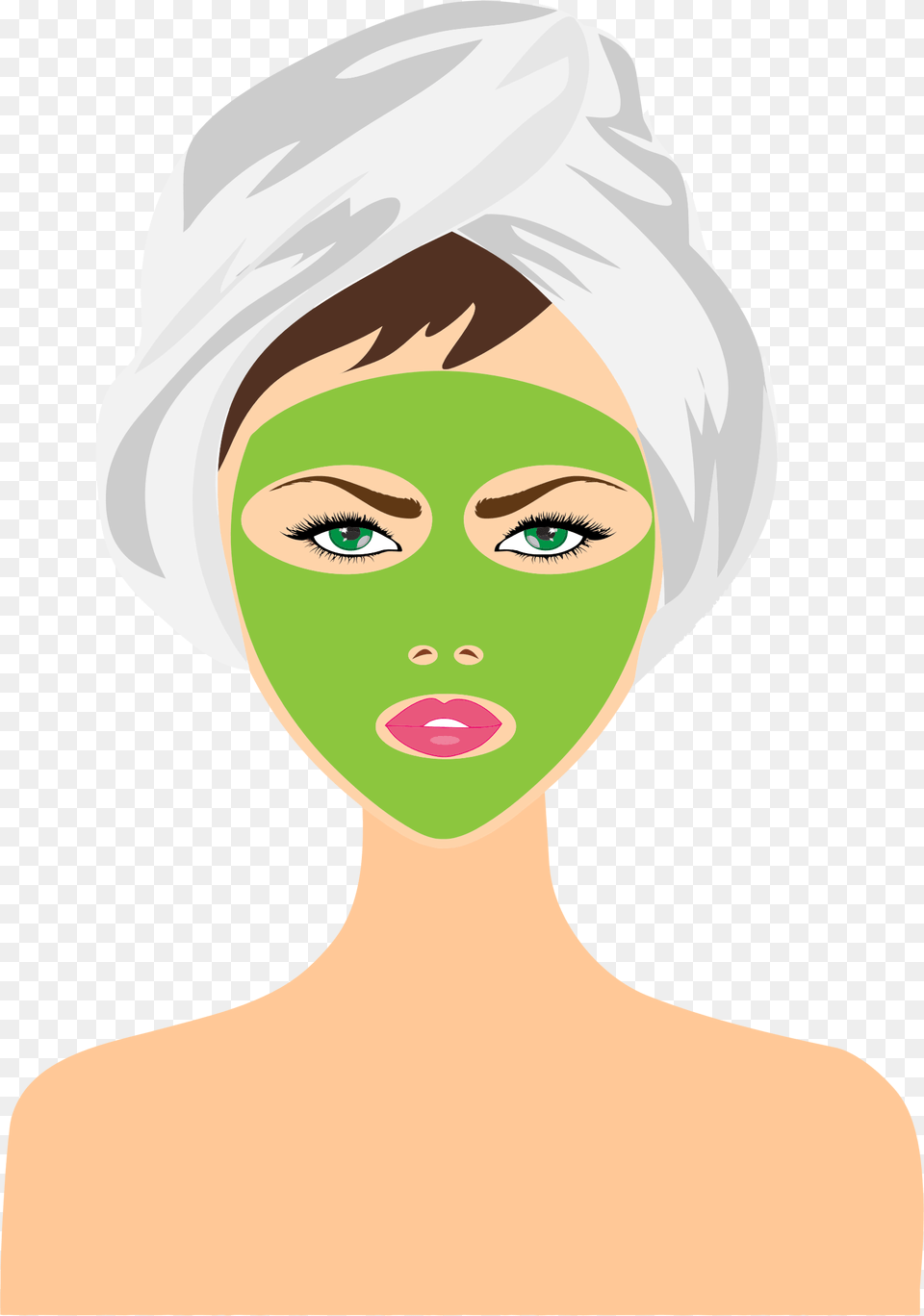 Beauty Treatment Big Image Women Girl Lady Facial Mask Mixing Tool Set Makeup, Adult, Portrait, Photography, Person Free Transparent Png