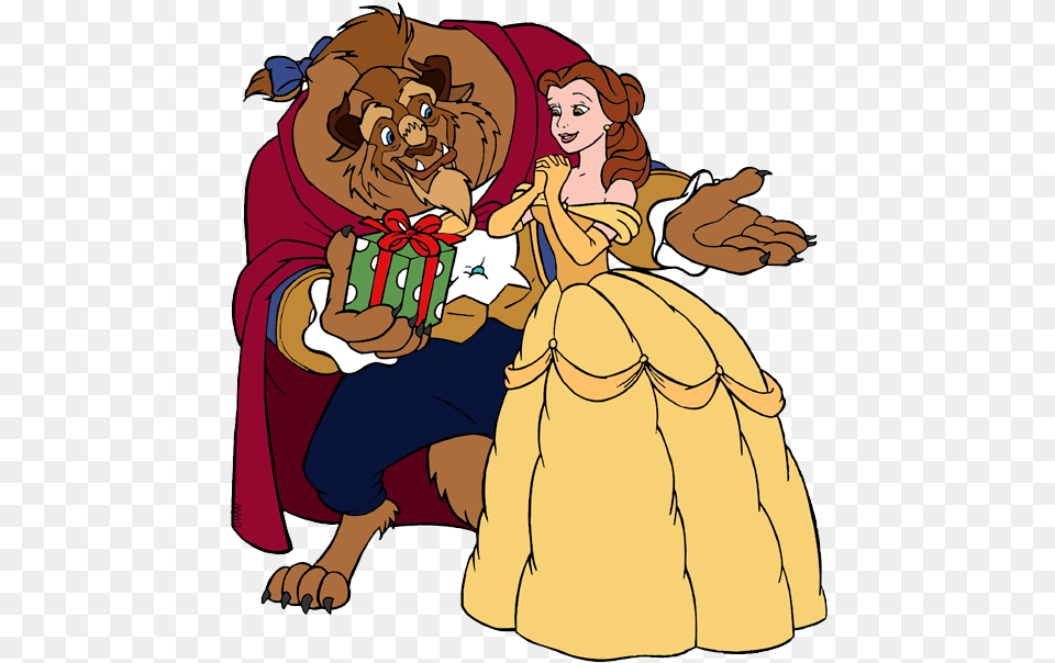 Beautyandthebeast Belle Beast Happychristmas Merrychris Beauty And The Beast Christmas, Person, Face, Head, Baby Free Png