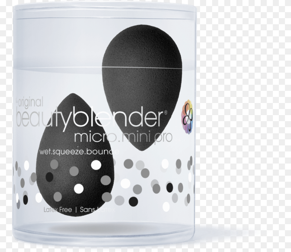 Beautyblender Micro Mini Pro, Jar, Cup, Glass Png