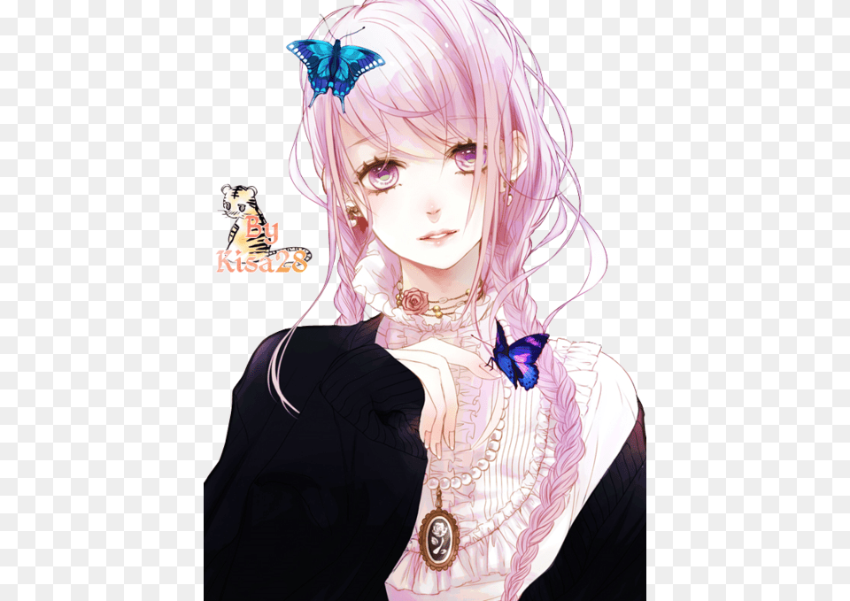 Beaux Dessins Anime Woman With Pink Hair, Adult, Publication, Person, Female Free Transparent Png