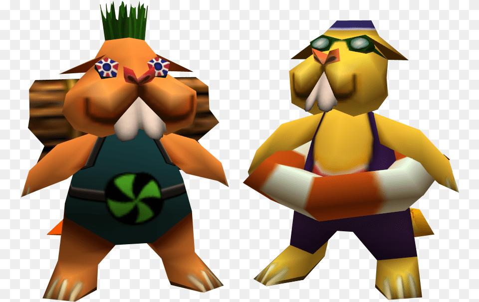 Beaver Brothers Majora39s Mask Beavers, Baby, Person Free Png Download