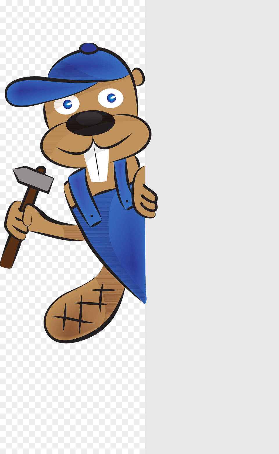 Beaver Builder Clipart, Cartoon, Nature, Outdoors, Snow Free Transparent Png