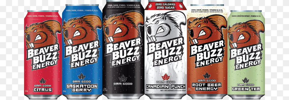 Beaver Buzz Comes In Original Saskatoon Berry Citrus Canadian Root Beer Brands, Alcohol, Beverage, Can, Tin Png Image