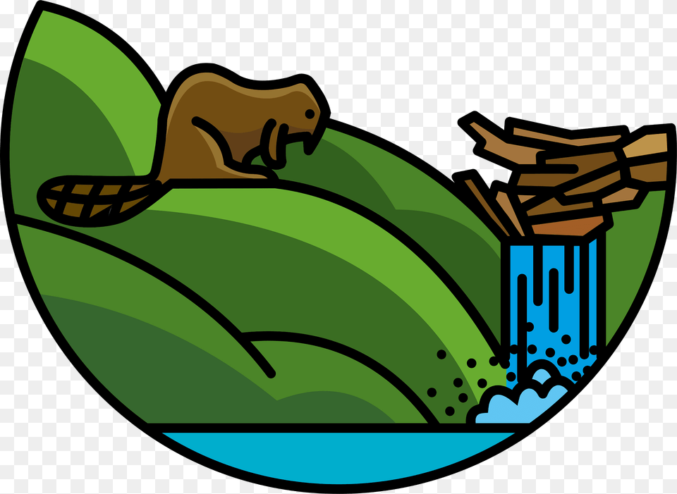 Beaver Dam Clipart, Banana, Food, Fruit, Plant Png Image