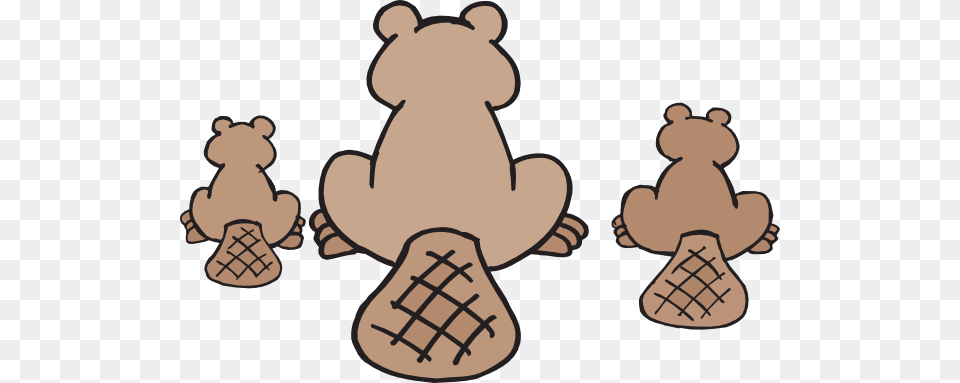 Beaver Family Clip Art, Animal, Bear, Mammal, Wildlife Png