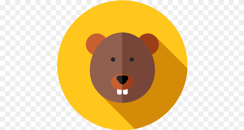 Beaver Icon Beaver Circle Icon, Disk Png Image