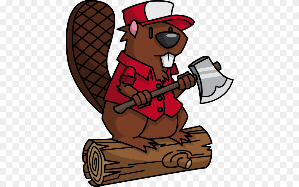 Beaver Lumberjack Clipart Free Transparent Png
