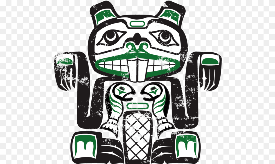 Beaver Native American Totem Draw Totem Pole Animals, Architecture, Emblem, Pillar, Symbol Free Transparent Png