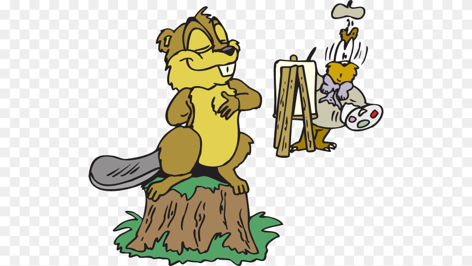 Beaver Posing Svg Clip Arts Pose For A Picture Clipart, Plant, Tree, Baby, Person Png