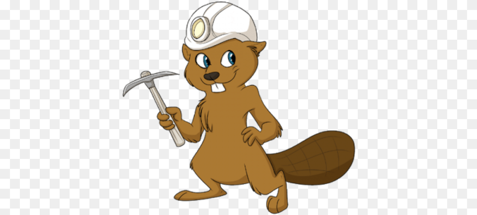 Beaver Transparent Background For Free Download 15 Miners With Transparent Background Cartoon, Baby, Person, Face, Head Png